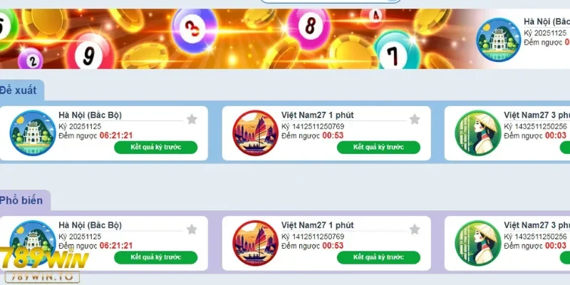 Thao tác cược và nhận thưởng rất dễ hiểu