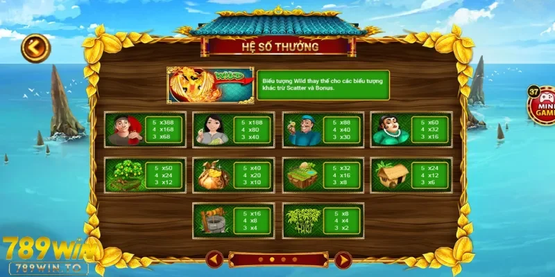 Ăn khế trả vàng là slot lấy cảm hứng từ truyện cổ tích