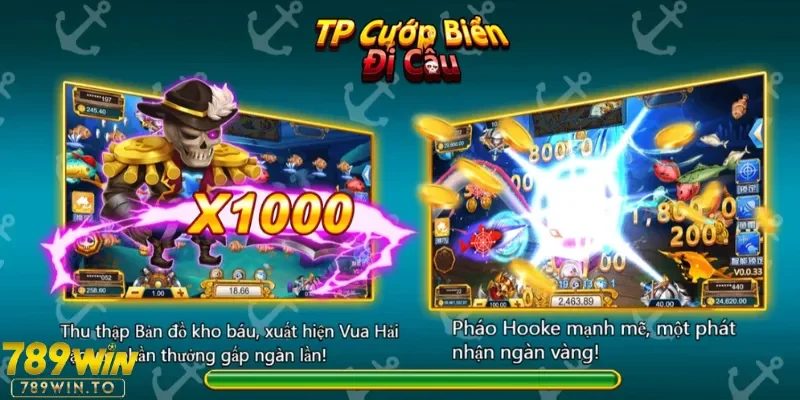 Game Hải tặc bắn cá ở 789Win