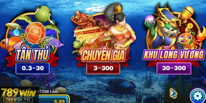 Khung cảnh bắn cá long vương 789Win cực đẹp